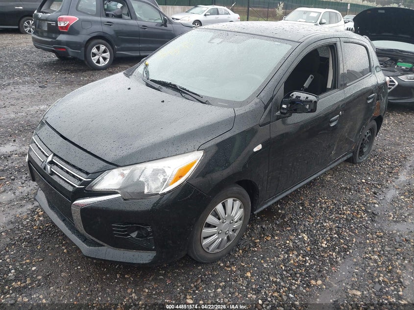 2021 MITSUBISHI MIRAGE auction photo 2