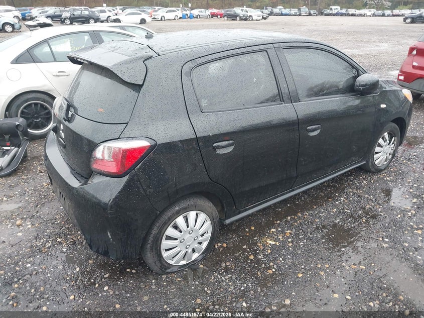 2021 MITSUBISHI MIRAGE auction photo 4