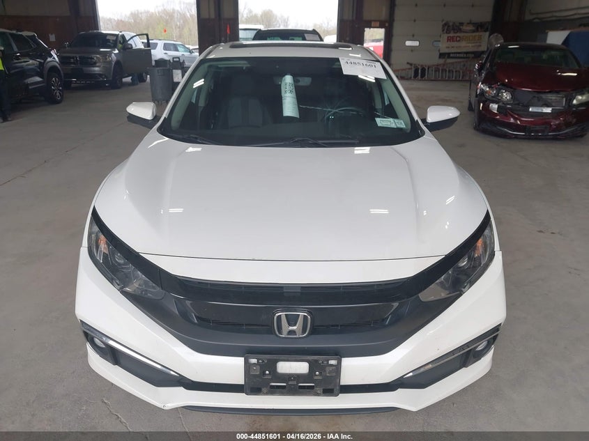 VIN 19XFC1F73ME202193 2021 HONDA CIVIC EX-L
