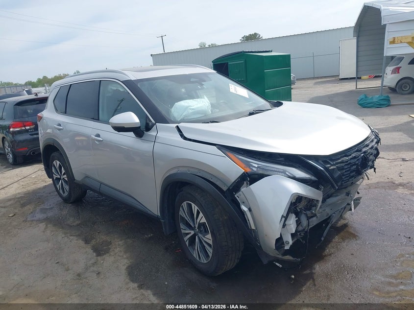 JN8AT3BB5MW221760 2021 Nissan Rogue Sv Intelligent Awd auction photo 1