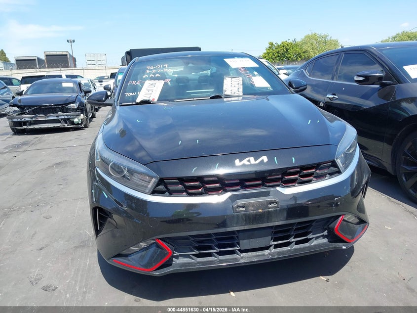 2023 Kia Forte Gt-Line VIN: 3KPF54AD3PE524250 Lot: 44851630