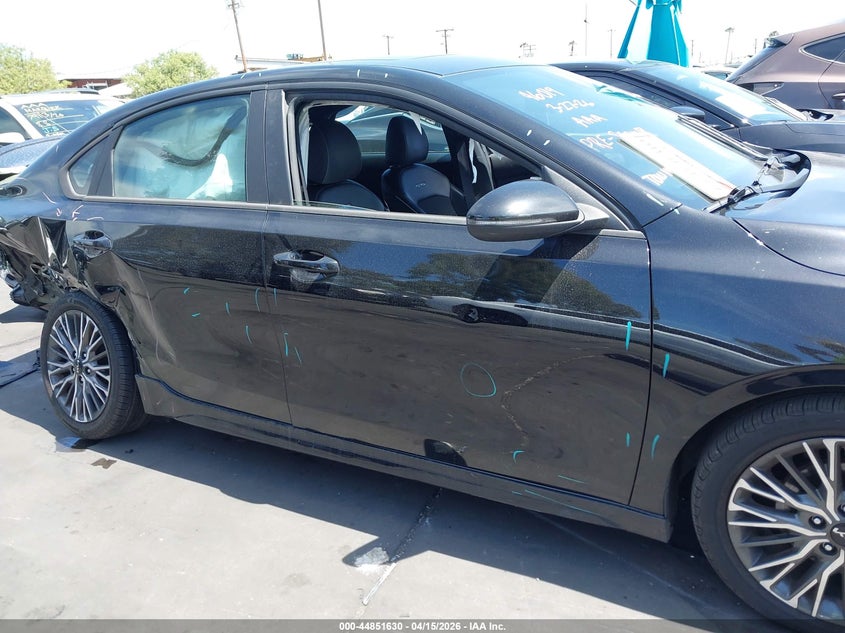 2023 Kia Forte Gt-Line VIN: 3KPF54AD3PE524250 Lot: 44851630