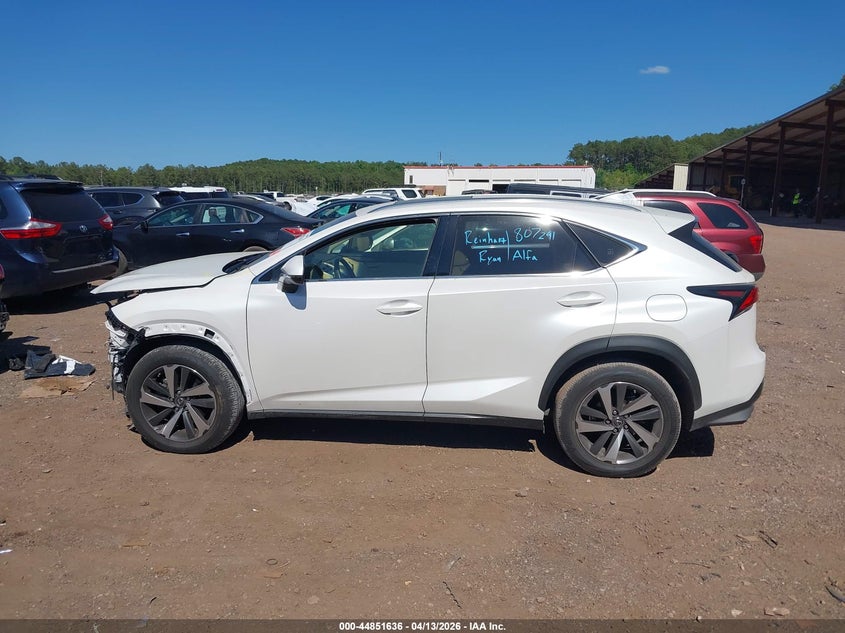 2019 Lexus Nx 300 VIN: JTJYARBZ4K2140296 Lot: 44851636