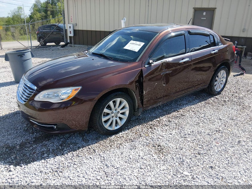 1C3CCBCG8DN614980 2013 Chrysler 200 3.6 Limited brown