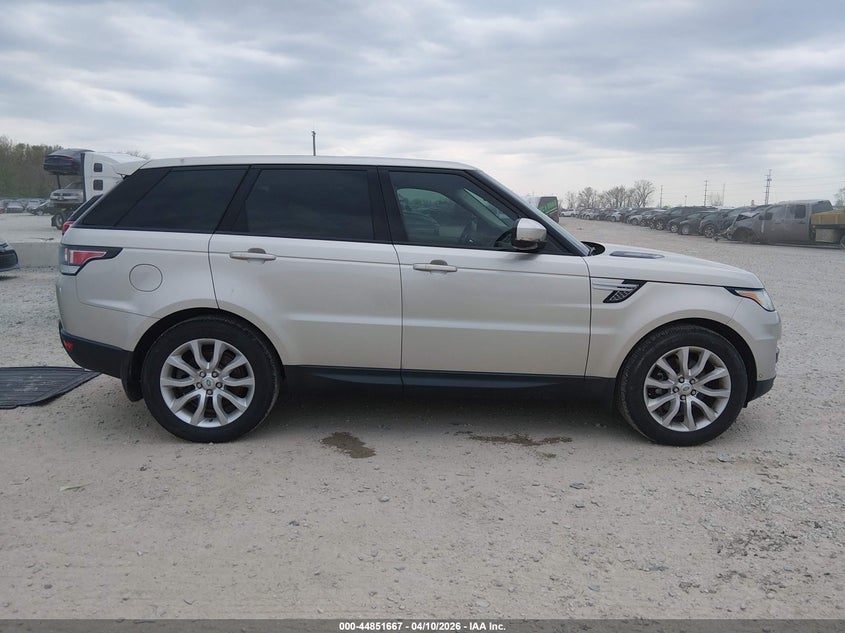 2014 Land Rover Range Rover Sport 3.0L V6 Supercharged Hse VIN: SALWR2WF5EA320285 Lot: 44851667