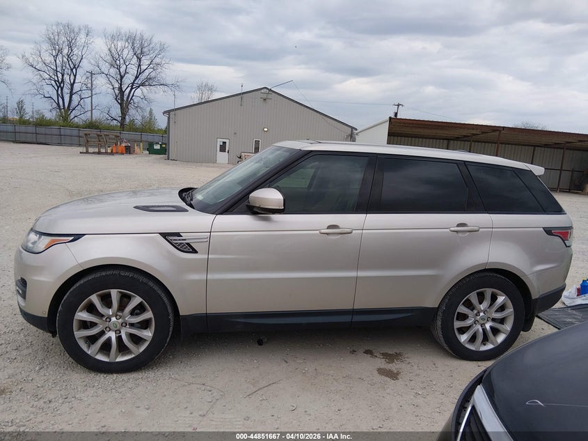 2014 Land Rover Range Rover Sport 3.0L V6 Supercharged Hse VIN: SALWR2WF5EA320285 Lot: 44851667
