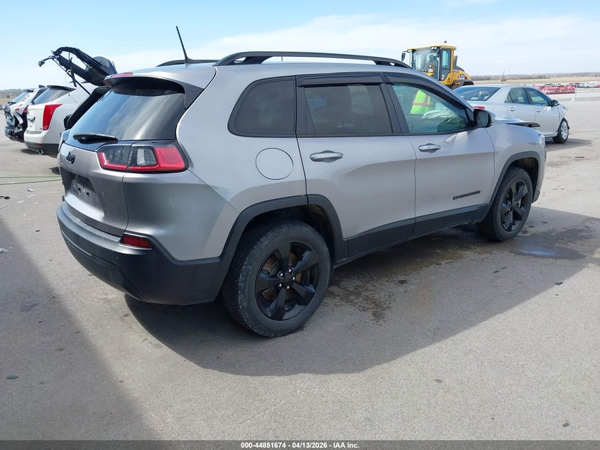 2020 Jeep Cherokee 2.4 Altitude 4X4 silver Lot 111044851674 Vin 1C4PJMLB1LD536985