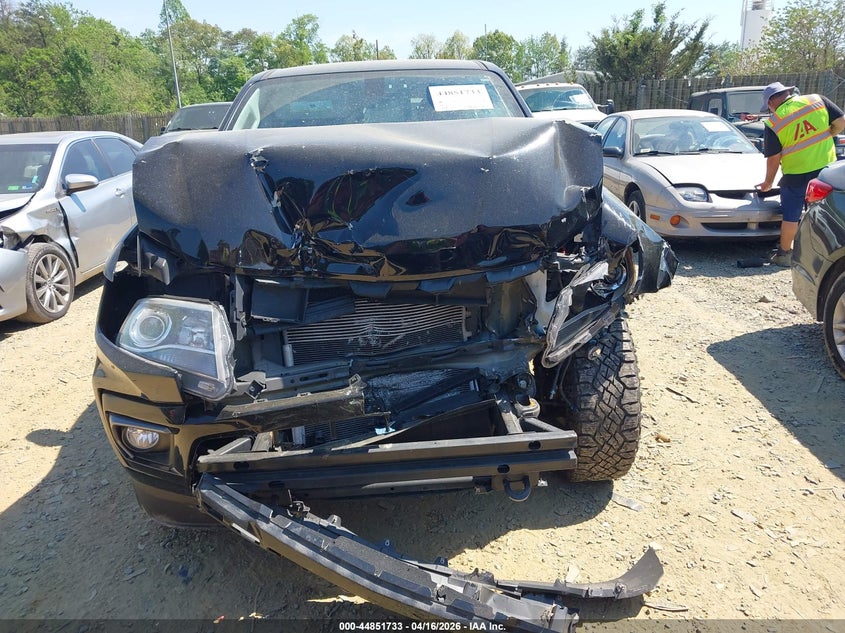 VIN 1GCGTDEN2M1107424 2021 CHEVROLET COLORADO 4WD  SHORT BOX Z71