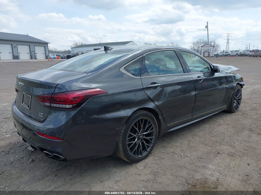 Vin: kmhgn4jb0ku299309, lot: 45349090, genesis g80 3.3t sport 20194