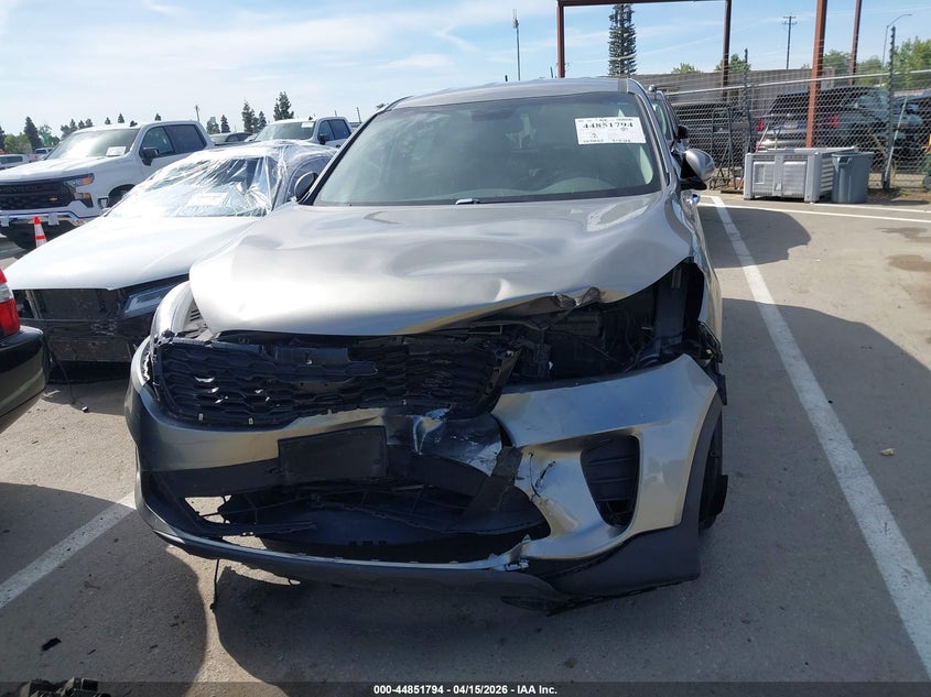 2019 Kia Sorento 3.3L Lx VIN: 5XYPG4A56KG489593 Lot: 44851794