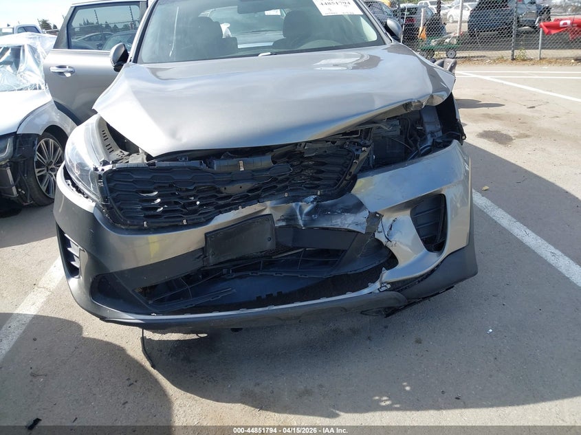 2019 Kia Sorento 3.3L Lx VIN: 5XYPG4A56KG489593 Lot: 44851794