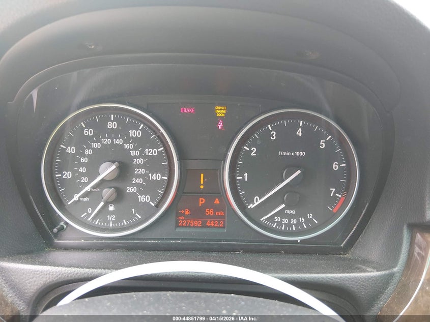 2008 BMW 328Xi VIN: WBAVC93518K038391 Lot: 44851799