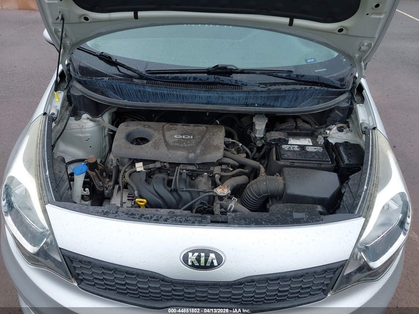 2016 Kia Rio Lx VIN: KNADM4A37G6638627 Lot: 44851802