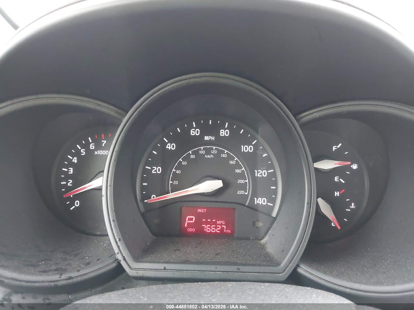 2016 Kia Rio Lx VIN: KNADM4A37G6638627 Lot: 44851802