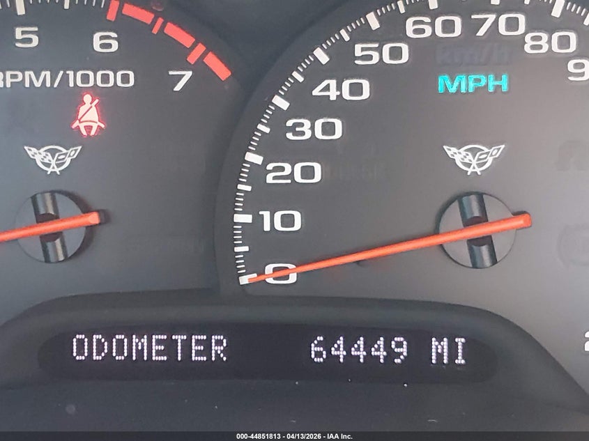 2002 Chevrolet Corvette VIN: 1G1YY32G125119391 Lot: 44851813