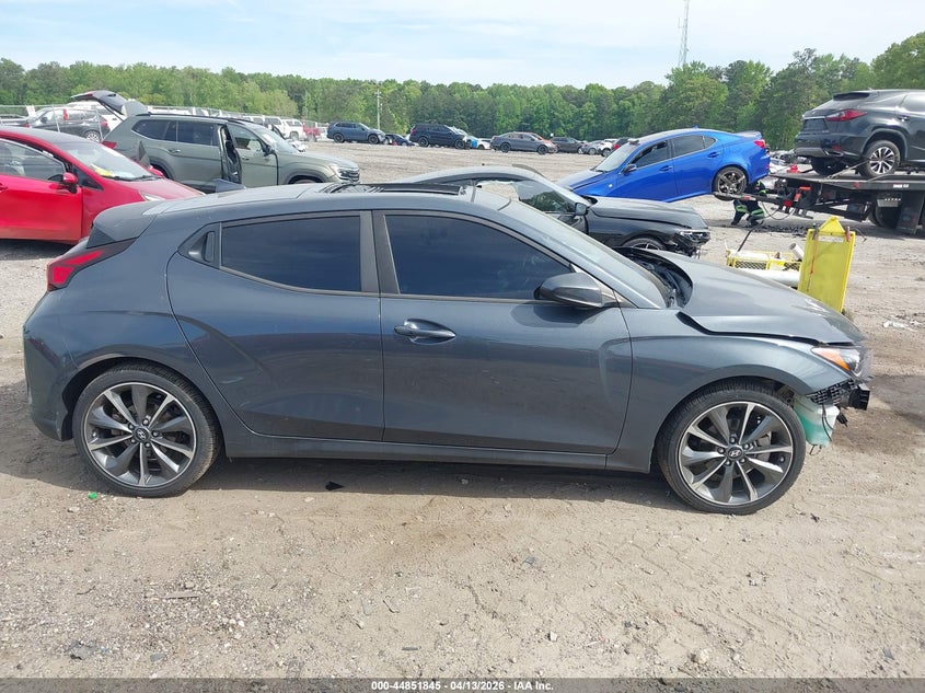 2019 Hyundai Veloster 2.0 Premium VIN: KMHTG6AF6KU007301 Lot: 44851845