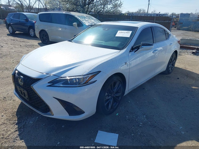 Vin: 58agz1b12mu092215, lot: 45349217, lexus es 350 f sport 20212