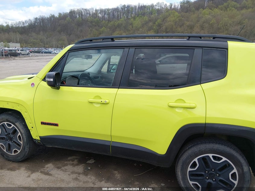 2017 Jeep Renegade Trailhawk 4X4 VIN: ZACCJBCB9HPE97493 Lot: 44851921
