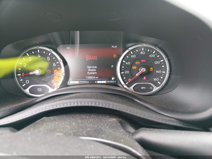 2017 Jeep Renegade Trailhawk 4X4 VIN: ZACCJBCB9HPE97493 Lot: 44851921