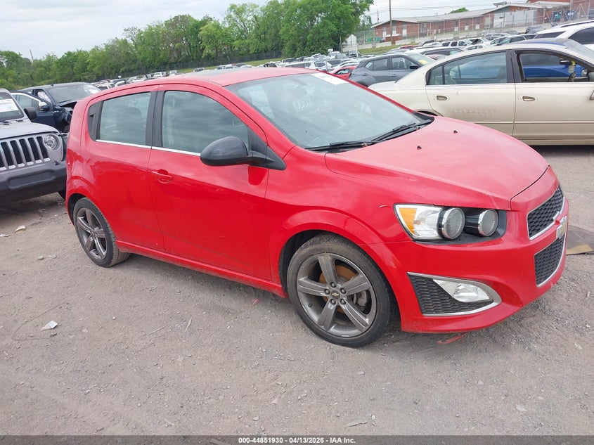 2015 Chevrolet Sonic Rs Auto