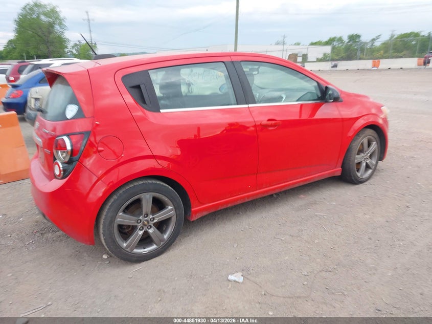 2015 Chevrolet Sonic Rs Auto