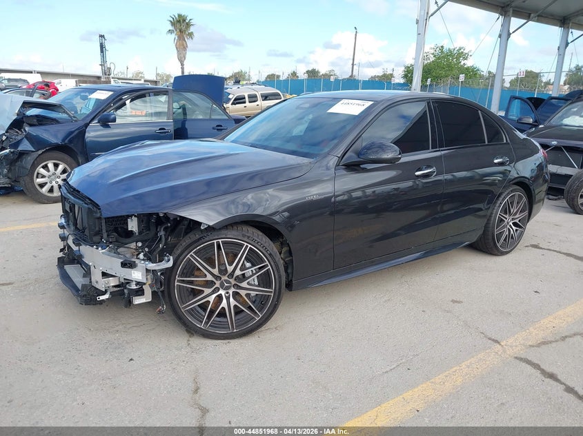 Vin: w1kaf8hb1tr310381, lot: 45349276, mercedes-benz amg c 43 4matic 20262