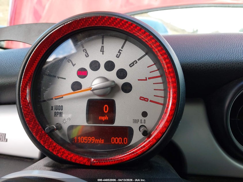 2012 Mini Cooper VIN: WMWSU3C58CT369730 Lot: 44852006