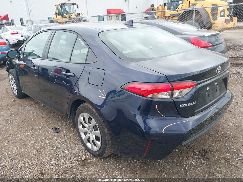 2025 Toyota Corolla 2.0 Le Blue Lot 111044852020 Vin 5YFB4MDE7SP348302
