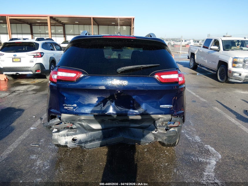 2016 Jeep Cherokee 3.2 Latitude blue Lot 111044852030 Vin 1C4PJMCS0GW121988