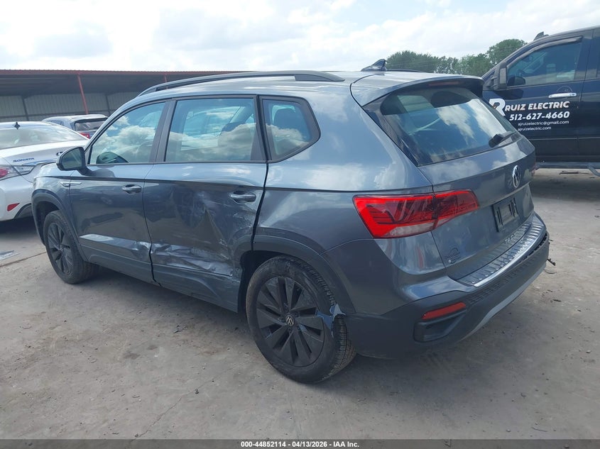 2024 Volkswagen Taos 1.5T S VIN: 3VV5X7B27RM105137 Lot: 44852114