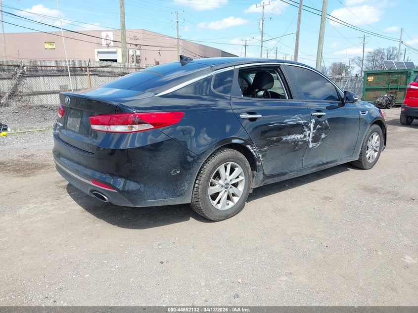 Vin: knagt4l37h5157006, lot: 45349440, kia optima lx 20174