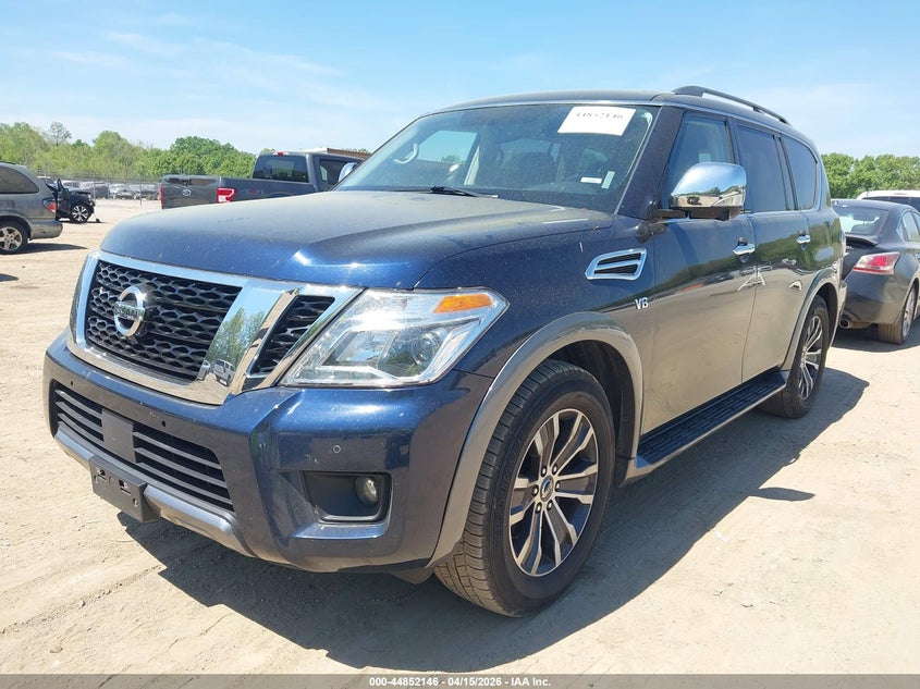 Vin: jn8ay2ndxlx016744, lot: 45349454, nissan armada sl 2wd 20202