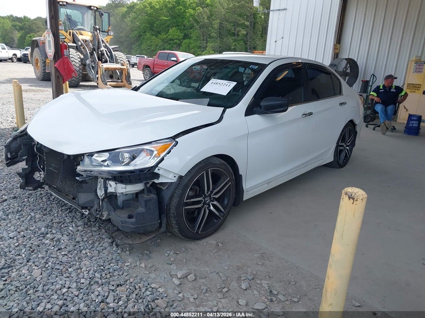 1HGCR2F57GA123172 2016 HONDA ACCORD SPORT photo 1
