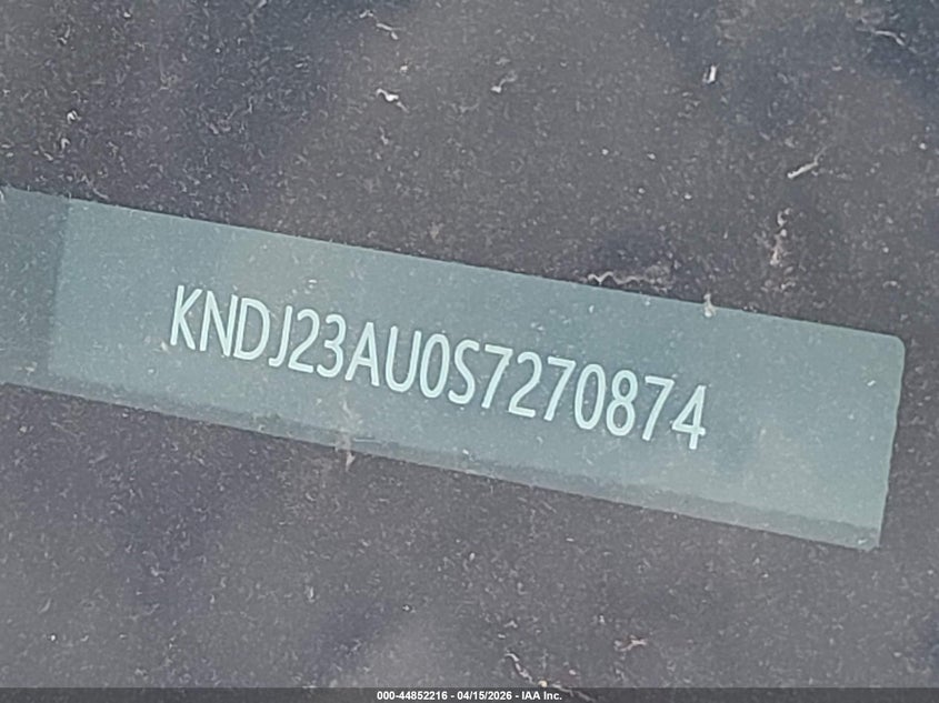 2025 Kia Soul Lx VIN: KNDJ23AUXS7270087 Lot: 44852216