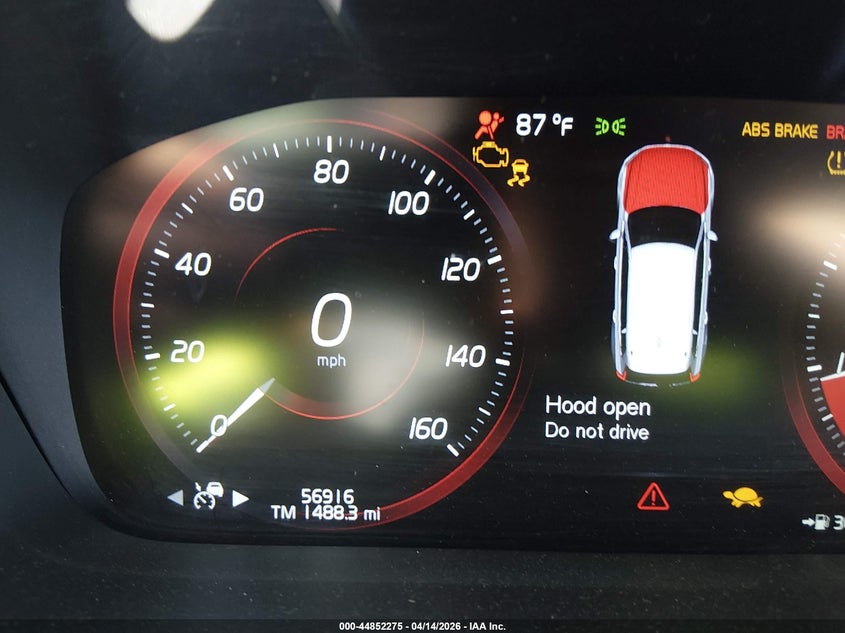 2019 Volvo Xc90 T6 Momentum VIN: YV4A22PK8K1483099 Lot: 44852275