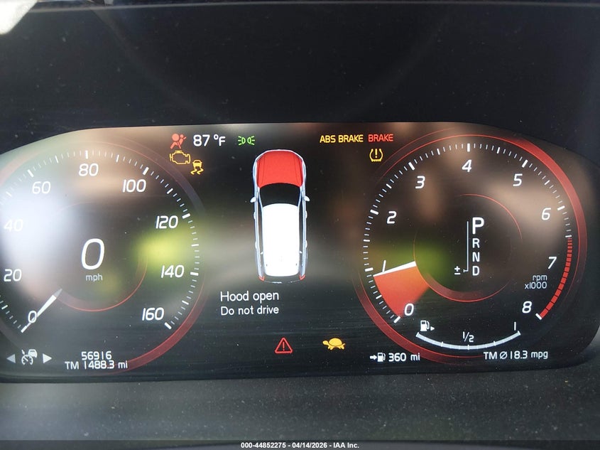 2019 Volvo Xc90 T6 Momentum VIN: YV4A22PK8K1483099 Lot: 44852275