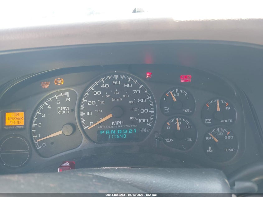 2001 Chevrolet Suburban 1500 Ls VIN: 3GNEC16T91G100042 Lot: 44852284