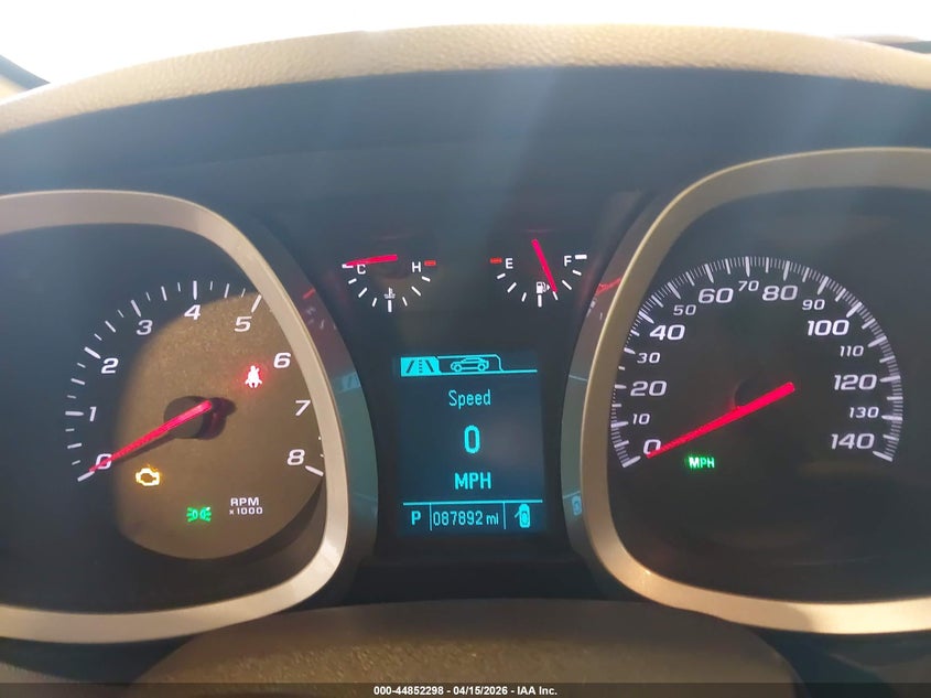 2013 Chevrolet Equinox 1Lt VIN: 2GNALDEKXD6205052 Lot: 44852298