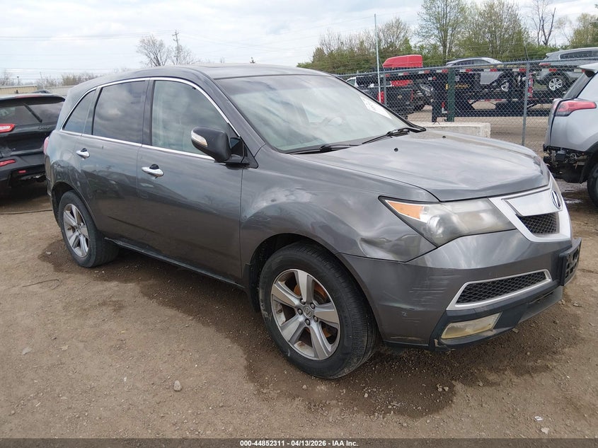 2012 Acura Mdx 3.7 Mdx Technology Package grey Lot 111044852311 Vin 2HNYD2H3XCH531976