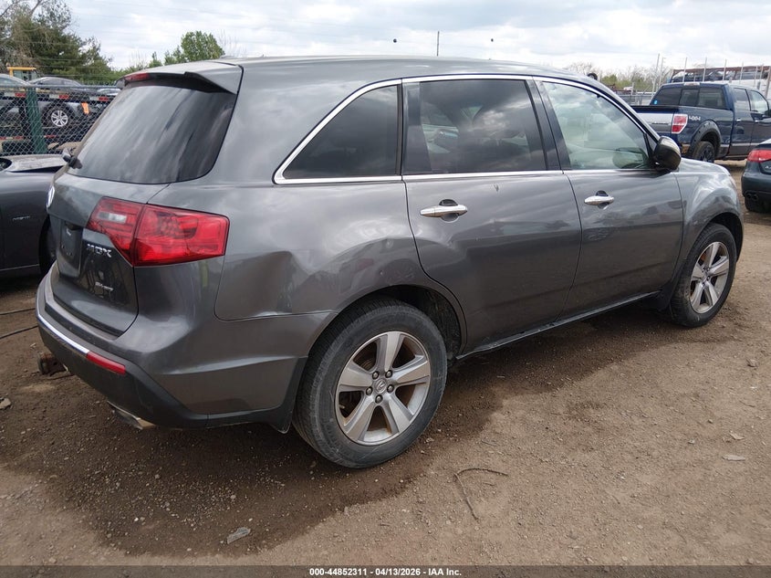 2012 Acura Mdx 3.7 Mdx Technology Package grey Lot 111044852311 Vin 2HNYD2H3XCH531976