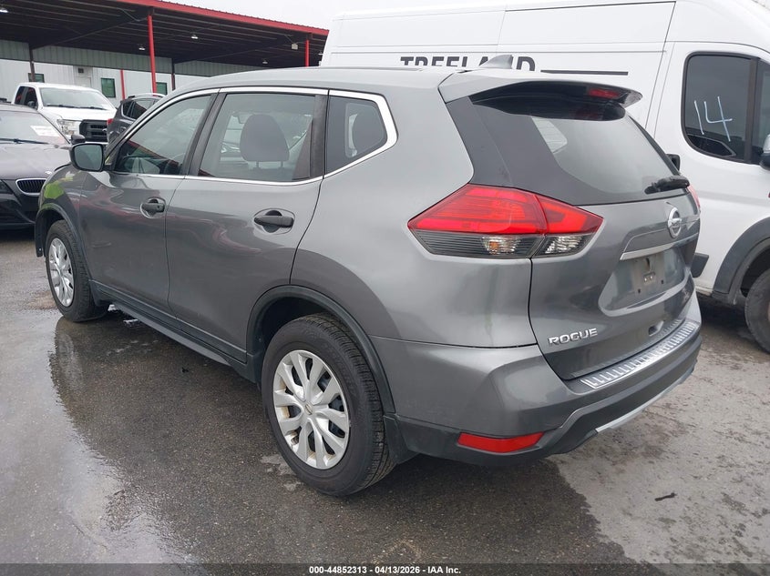 2017 Nissan Rogue 2.5 S grey Lot 111044852313 Vin KNMAT2MT6HP572639