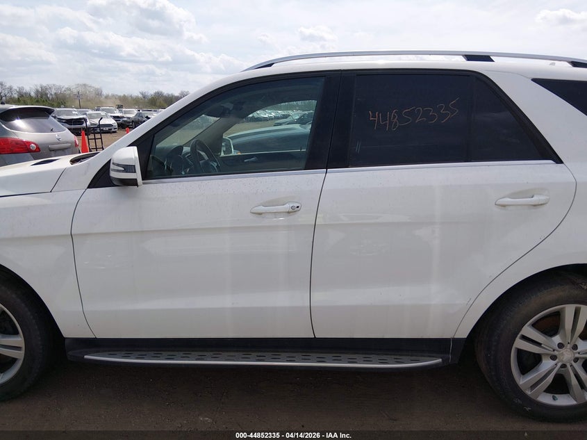 2014 Mercedes-Benz Ml 350 4Matic VIN: 4JGDA5HB9EA305270 Lot: 44852335