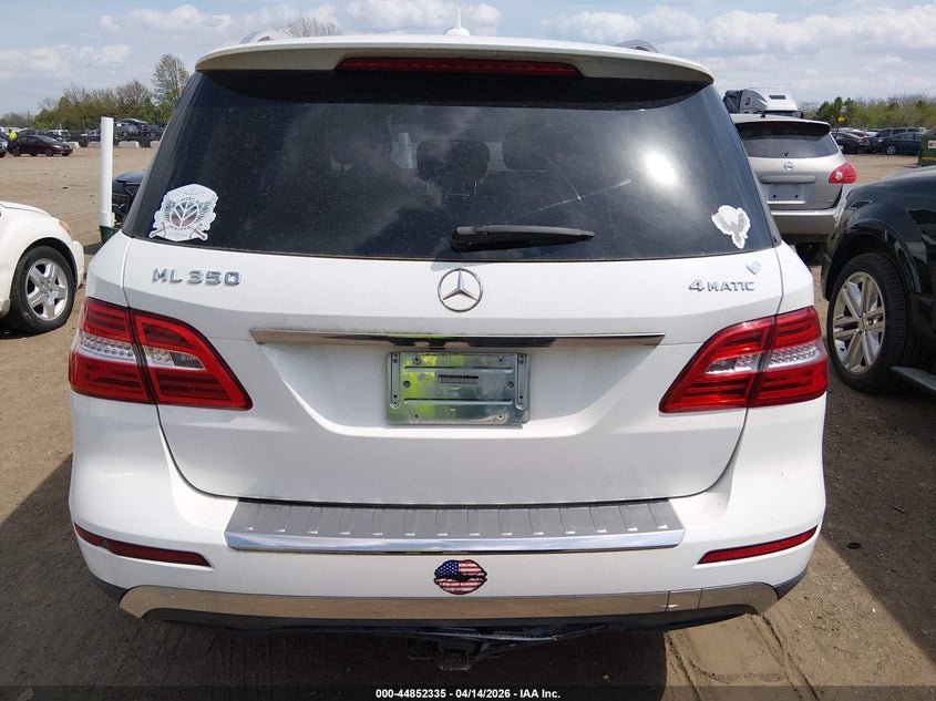 2014 Mercedes-Benz Ml 350 4Matic VIN: 4JGDA5HB9EA305270 Lot: 44852335