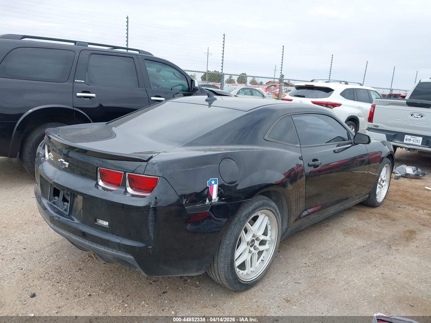 2012 Chevrolet Camaro 3.6 1Ls black Lot 111044852338 Vin 2G1FE1E33C9192487