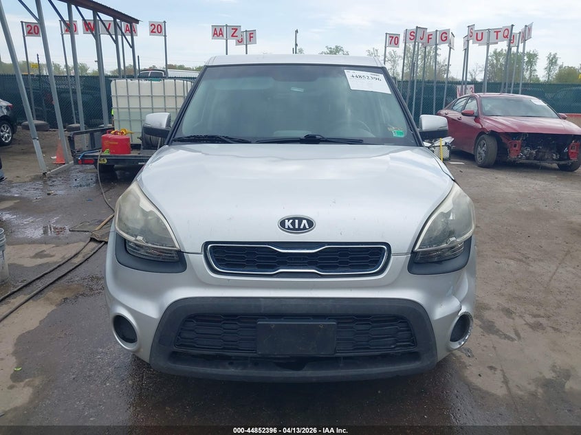2012 Kia Soul + VIN: KNDJT2A66C7416303 Lot: 44852396