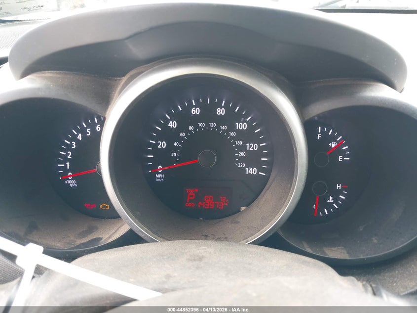 2012 Kia Soul + VIN: KNDJT2A66C7416303 Lot: 44852396