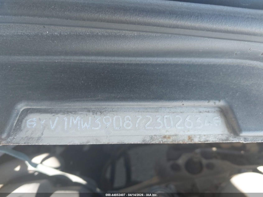 2007 Volvo V50 2.4I VIN: YV1MW390872302634 Lot: 44852407