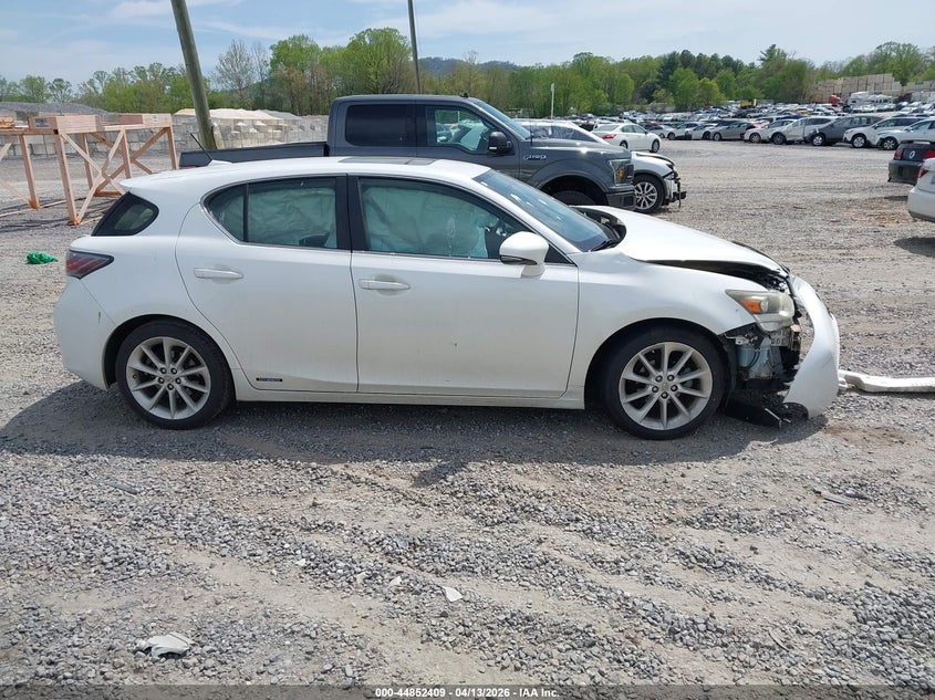 2012 Lexus Ct 200H Premium VIN: JTHKD5BH9C2108668 Lot: 44852409