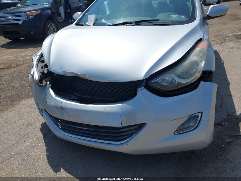 2013 Hyundai Elantra Gls VIN: 5NPDH4AE2DH439835 Lot: 44852423