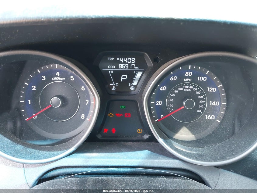 2013 Hyundai Elantra Gls VIN: 5NPDH4AE2DH439835 Lot: 44852423